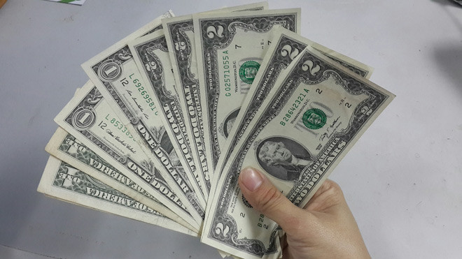 Đồng 2 USD thông thường tăng giá chóng mặt theo ngày