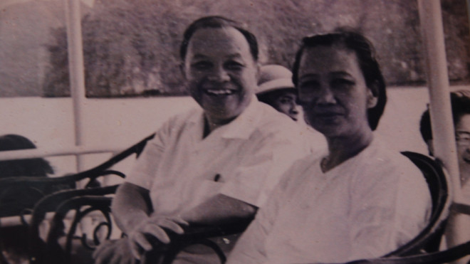 Tổng Bí thư Trường Chinh và phu nhân