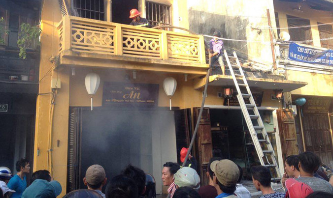 Vụ cháy nhà cổ số 76 Nguyễn Thái Học tháng 11/ 2016