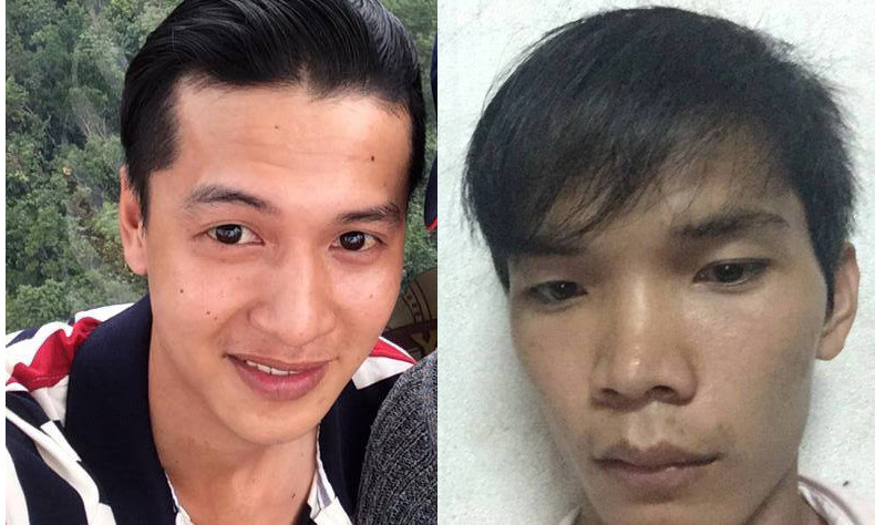 Nghi phạm Nguyễn Hải Dương và Vũ Văn Tiến.