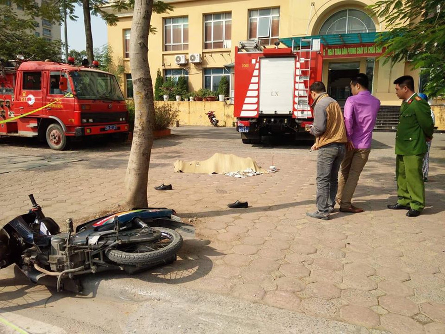 Hiện trường vụ tai nạn