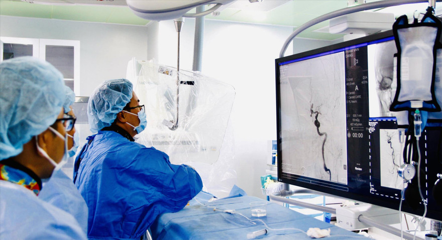 Gói thầu do Bệnh viện Nhân dân 115 được giao tổ chức đấu thầu bị cơ quan thanh tra chỉ ra nhiều sai phạm. Ảnh L.N