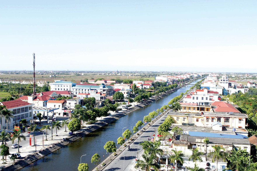 Quang cảnh Nông thôn mới Hải Hậu