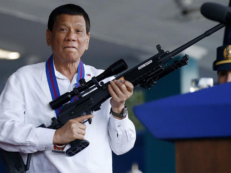 Tổng thống Philippines Rodrigo Duterte. Ảnh: Getty