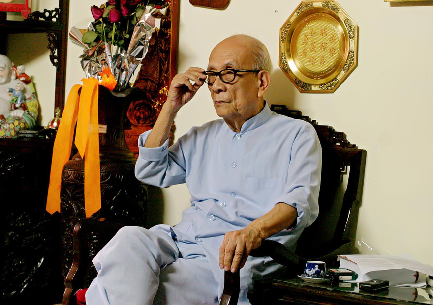 GS. Vũ Khiêu là nhà nghiên cứu tư tưởng, văn hóa Việt Nam, được tặng thưởng Giải thưởng Hồ Chí Minh đợt 1. Ảnh: NGUYỄN ÐÌNH TOÁN