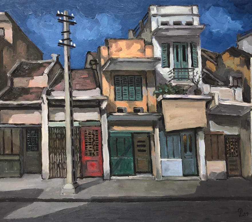 Tranh của Phạm Luận 