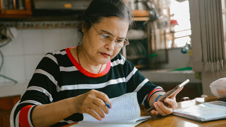 Bà Phan Thị Bính. Ảnh: CTV