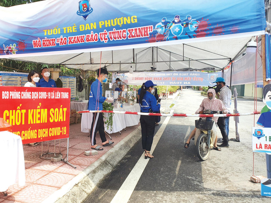 Mô hình “Áo xanh bảo vệ vùng xanh” phát huy hiệu quả trong thời gian giãn cách