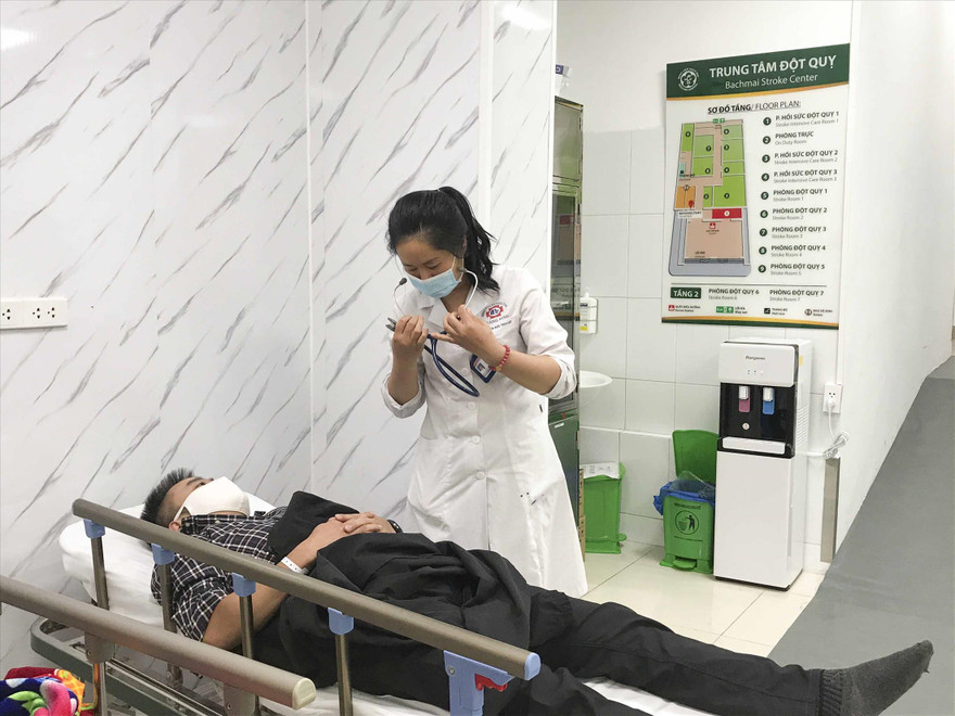Chăm sóc bệnh nhân trẻ bị đột quỵ 