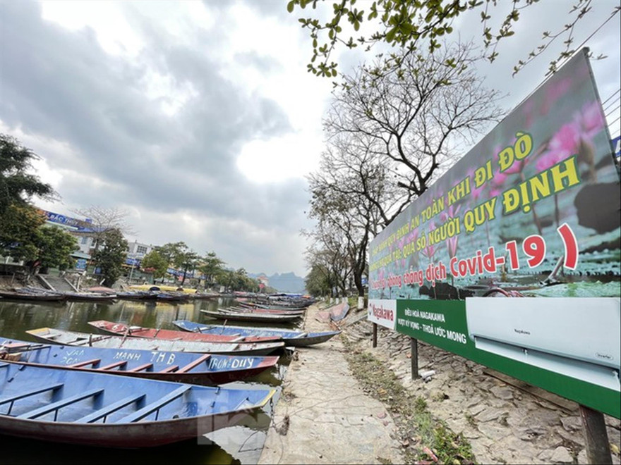 Khu vực suối Yến chùa Hương chờ đợi đón khách trở lại. Ảnh: Trọng Tài