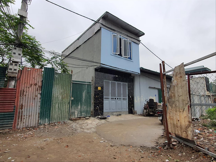 Công trình xây chui trên đất nông nghiệp tại phường Định Công