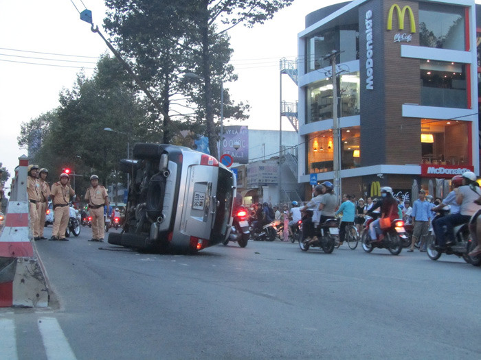 Hiện trường vụ tai nạn