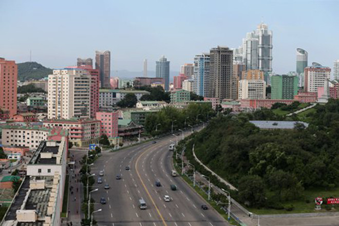 Quang cảnh thủ đô Bình Nhưỡng