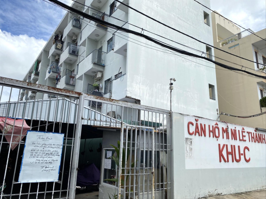 Một khu căn hộ mini cho thuê của Công ty TNHH Thương mại và Xây dựng Lê Thành Ảnh: Duy Quang 