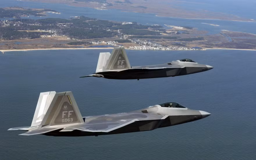 Máy bay tiêm kích tàng hình F-22 của Không quân Mỹ