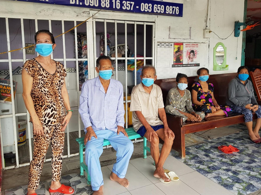 Căn nhà trọ với gần 40 bệnh nhân lưu trú để lọc thận 