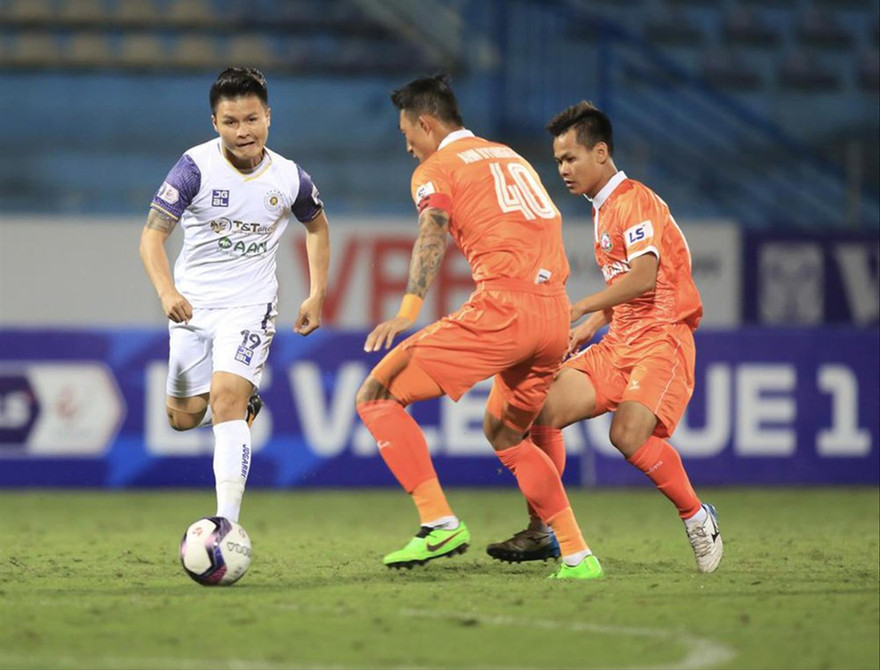 LS V-League 2021 chưa biết ngày nào trở lại ảnh: ANH TÚ 
