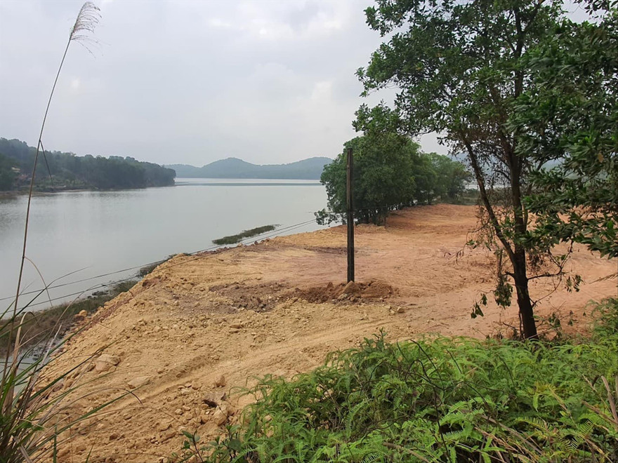 Khu vực hồ Đồng Quan có dấu hiệu bị san lấp nhưng khó xử lý do chồng chéo quản lý 