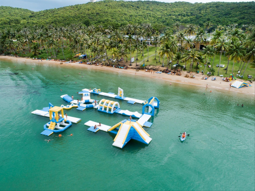 Phú Quốc có thể là điểm đầu tiên thí điểm đón khách quốc tế Ảnh: KỲ SƠN 