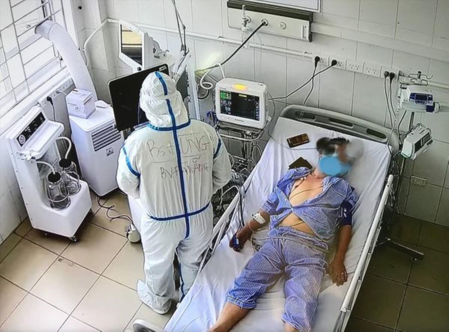 Điều trị cho bệnh nhân COVID-19 nguy kịchẢnh: N.Mai