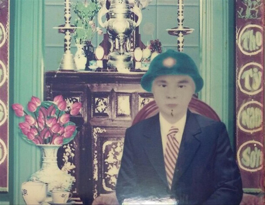 Di ảnh liệt sĩ Trần Như Thắng (Ảnh gia đình cung cấp)