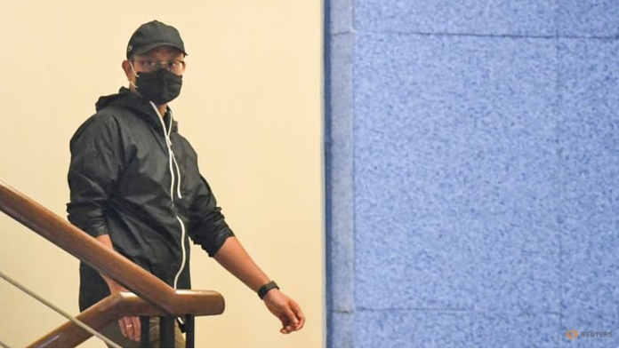 Cựu Bộ trưởng Phúc lợi xã hội Indonesia Juliari Batubara trước khi bị bắt Ảnh: Getty