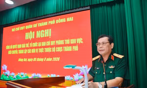 Đồng Nai kiện toàn Ban Chỉ huy Phòng thủ khu vực