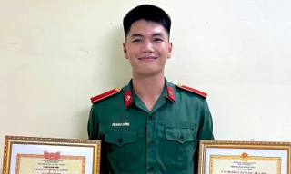 Từ chàng trai trượt nguyện vọng quân đội đến thủ khoa Trường Sĩ quan Đặc công