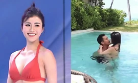 Hoa hậu Hong Kong vừa đăng quang đã lộ ảnh riêng tư