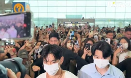 Cảnh tượng hỗn loạn ở sân bay 