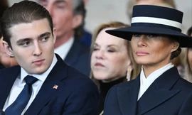Thế khó của bà Melania và Barron Trump
