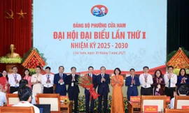 Ban Chấp hành, Ban Thường vụ Đảng bộ phường Cửa Nam nhiệm kỳ 2025 - 2030 ra mắt tại Đại hội Đảng bộ lần thứ I