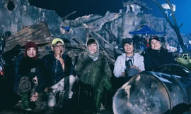 Phim trường rộng 50 ha được xây dựng ở Quảng Trị, trên khu đất trống và một phần diện tích sông Thạch Hãn