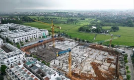 Một dự án NOXH đang được triển khai xây dựng