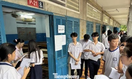 Học sinh Hà Nội dự kỳ thi tuyển sinh lớp 10 năm 2025