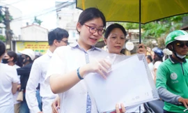 Học sinh thi tốt nghiệp THPT 2025. Ảnh: DUY PHẠM