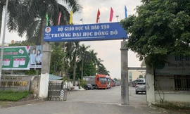 Trường ĐH Đông Đô cơ sở đào tạo 60B Nguyễn Huy Tưởng, Hà Nội Ảnh: NGHIÊM HUÊ