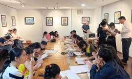 Bảo tàng Mỹ thuật Đà Nẵng thường xuyên tổ chức các hoạt động trải nghiệm, ứng dụng mỹ thuật trong đời sống