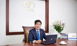 Ông Cao Hữu Hiếu Tổng giám đốc Vinatex Ảnh: Hoàng Mạnh Thắng 