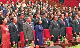 Các đại biểu dự đại hộiẢnh: Hữu Thắng 