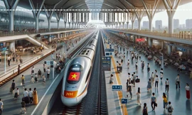Dự án đường sắt tốc độ cao Bắc – Nam thu hút nhiều sự quan tâm của các doanh nghiệp Việt