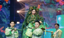 Cô Đôi Thượng Ngàn của chị đẹp Kiều Anh nhiều lần gây bão