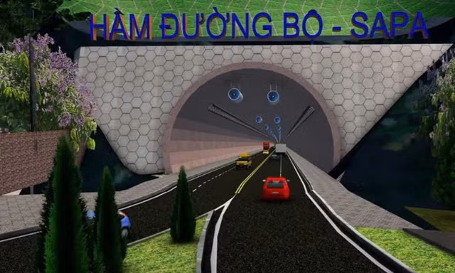 Hầm xuyên núi ở Sa Pa dự kiến rộng nhất Việt Nam