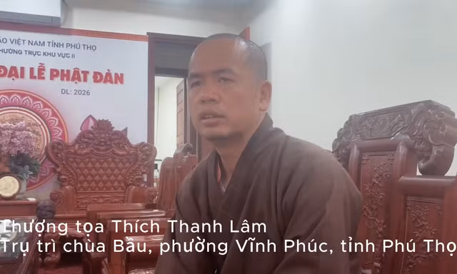 Thượng tọa Thích Thanh Lâm nói gì về việc bé trai bị đánh như thời trung cổ tại chùa?