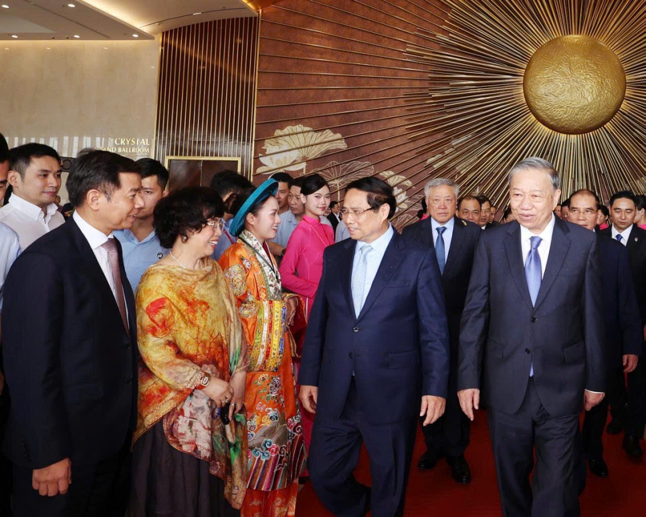 Lãnh đạo Đảng Nhà nước dự Khai mạc Triển lãm 80 năm thành tựu 80 năm hành trình Độc lập - Tự do - Hạnh phúc”