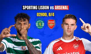 Nhận định Sporting Lisbon vs Arsenal, 02h00 ngày 8/4: Ác mộng rình rập