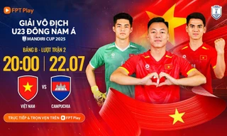 Nhận định U23 Việt Nam vs U23 Campuchia, 20h00 ngày 22/7: Chiến thắng trong tầm tay