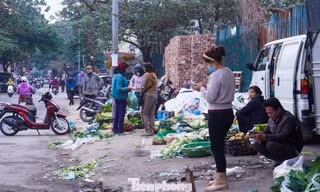 Hà Nội: Hiện trạng hàng loạt chợ cóc, chợ tạm trước hạn xử lý dứt điểm 30/1