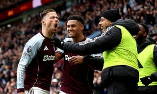 Trực tiếp Aston Villa vs Arsenal 1-0 (Hết H1): Cash mở tỷ số