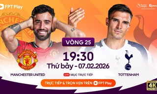 Trực tiếp MU vs Tottenham, 19h30 ngày 7/2: Mở tiệc ở Old Trafford
